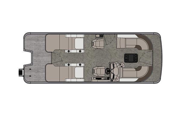 2021 Tahoe Pontoon LTZ Rear Lounger 26'