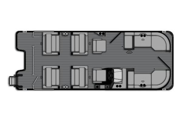 Bentley-pontoons ELITE-223-QSB - main image