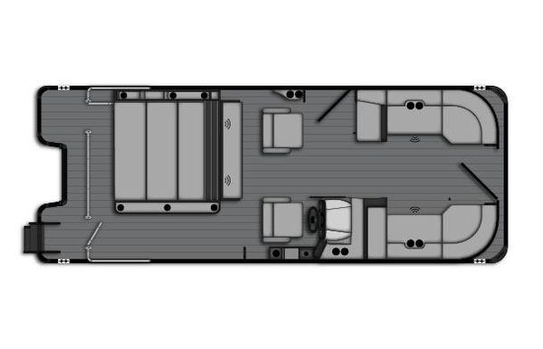 2026 Bentley Pontoons Legacy 223 Swingback