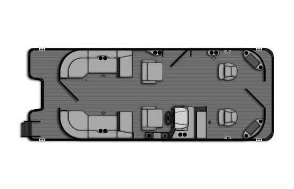 2026 Bentley Pontoons Fish 243 FWD CW