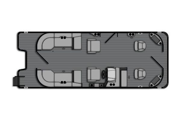 Bentley-pontoons FISH-243-FWD-CW - main image