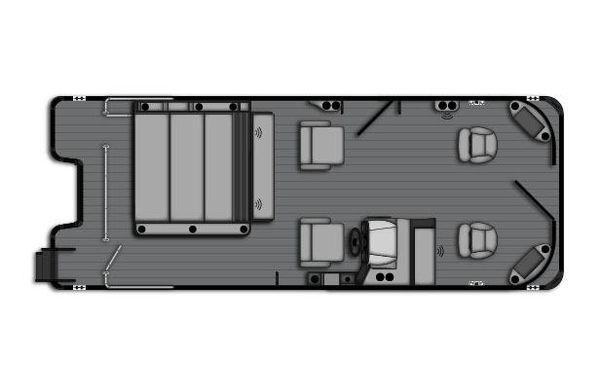 2026 Bentley Pontoons Fish 243 Swingback