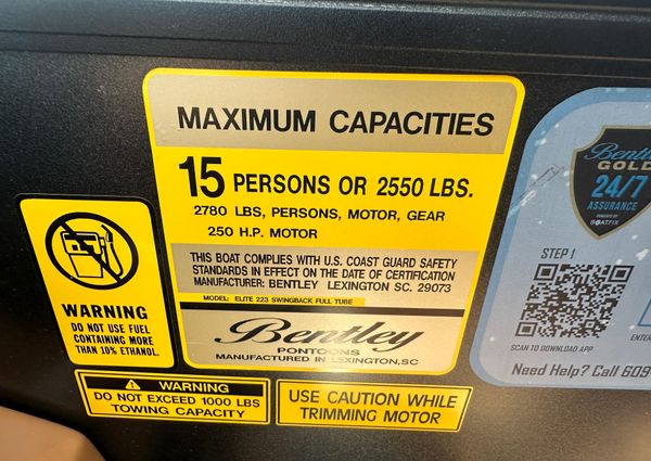 Bentley-pontoons 223-ELITE-SWINGBACK image