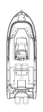Edgewater 280CC Center Console - main image