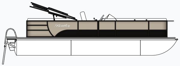 Bentley-pontoons LEGACY-223-NAVIGATOR- image