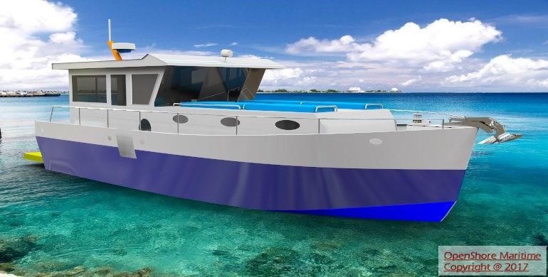 Custom Open Shore Islander 35 - main image