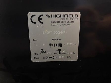 Highfield SPORT-700 image