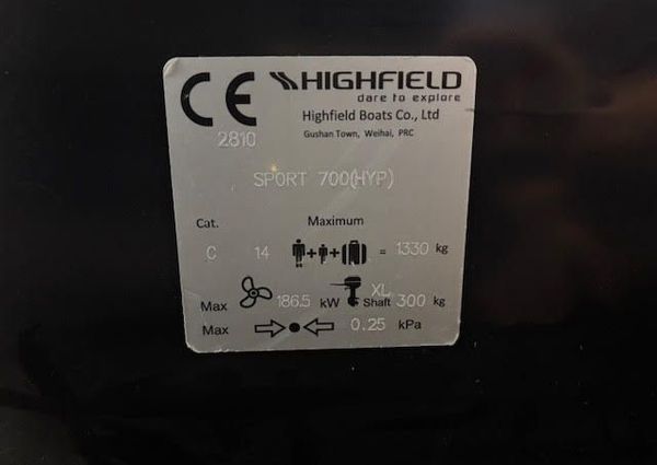 Highfield SPORT-700 image