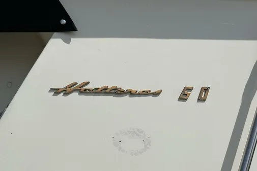 Hatteras 60 enclosed bridge image