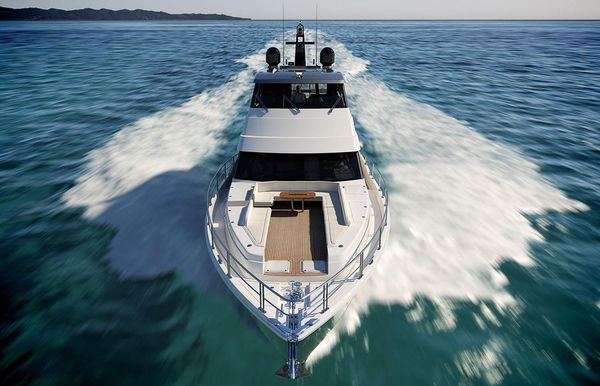 2022 Riviera 78 Motor Yacht Open Bridge Deck