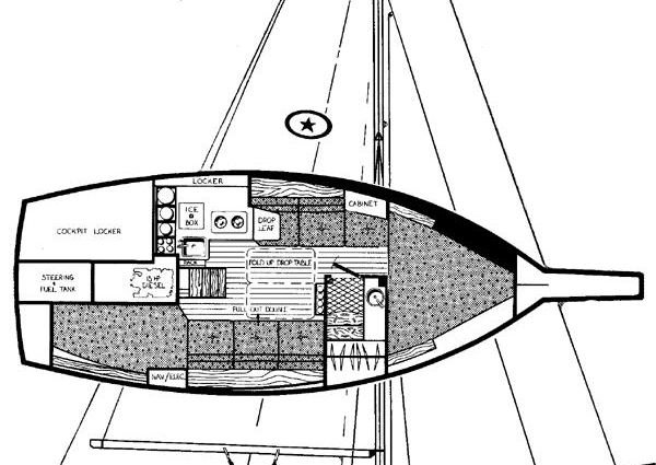 Island Packet 27 c/b image