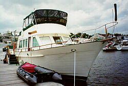 Island Gypsy Flush aft deck Trawler 