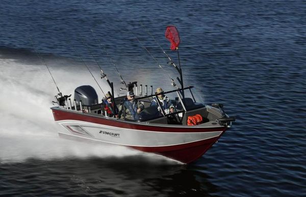 16' Starcraft fishing boat with Evinrude VRO 50 hp Outboard Motor