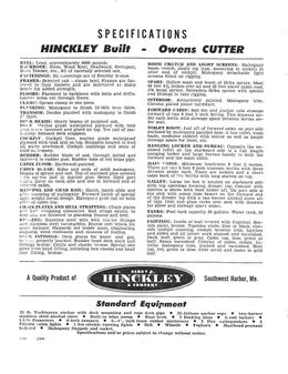 Hinckley 41 cutter image