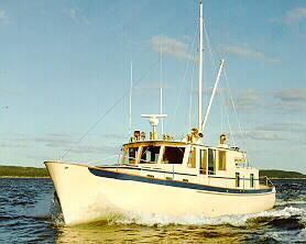 Joel White Custom Downeast Trawler  