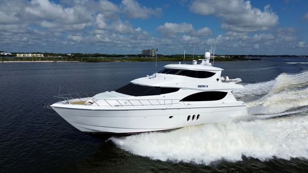 Hatteras 80 Motor Yacht Sky Lounge image