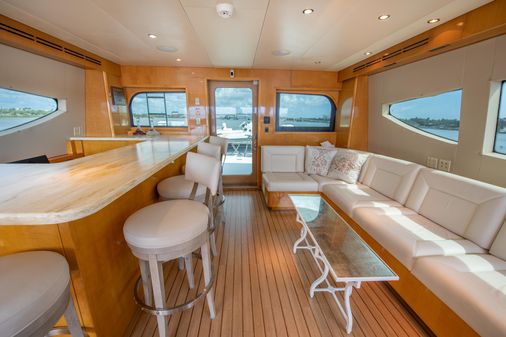 Hatteras 80 Motor Yacht Sky Lounge image