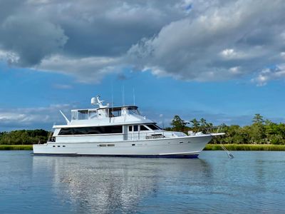 1989 Hatteras78 Cockpit Motor Yacht