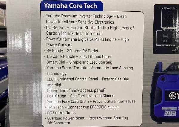 Yamaha-outboards EF2200IS-INVERTER-GENERATOR image