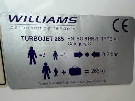 Williams Jet Tenders Turbojet 285 image