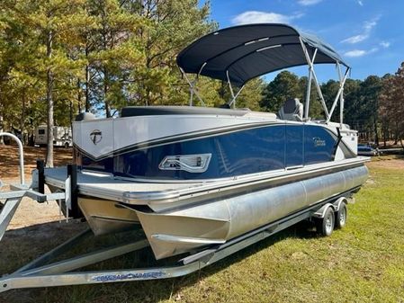 Tahoe Pontoon LTZ 23' Quad Lounger Tritoon image