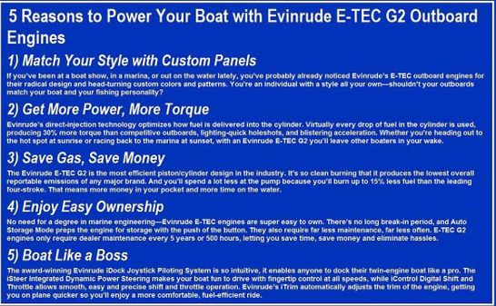 New Evinrude G1 & G2 E-TECs ... Distric Dealer of the Year .. Evinrude  E-TEC G1 - G2,   Financing available  25-300hp                       image
