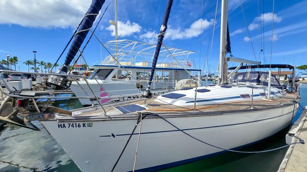 Bavaria 49 with slip 