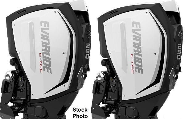 Evinrude  E-TEC G2 250hp 25 inch Shaft, DI, Demo Outboard Motors w/ Warranty til 9/26/2022 C/R Pair - main image