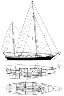 Cherubini staysail ketch image