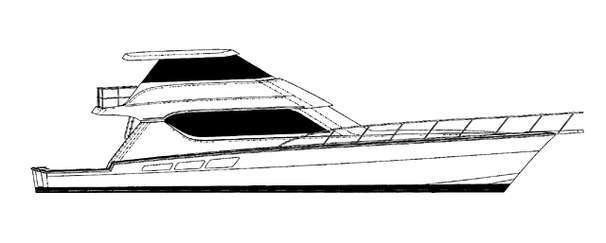 Hatteras 65 Convertible - main image