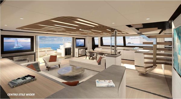 Custom Eco yacht catamaran 115' image