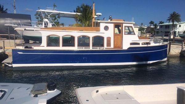 Schooner Creed Boat Works Flush Deck Passenger Launch 