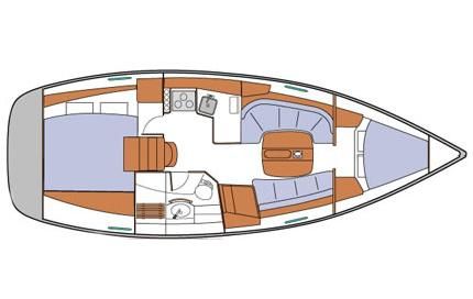 Beneteau-america 343 image