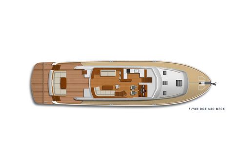 Hunt Yachts Ocean 76 Enclosed Pilothouse image