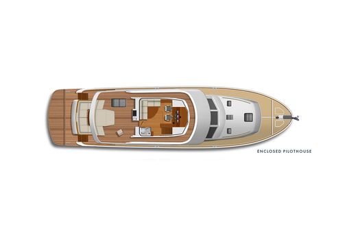 Hunt Yachts Ocean 76 Enclosed Pilothouse image
