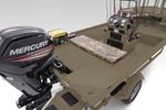 The TRACKER ® GRIZZLY ® 1860 CC Sportsman is a bowfishing machine, with an ...