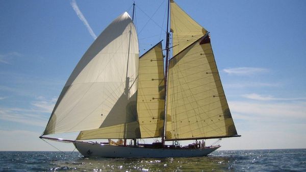 Classic Sailing Schooner Gaff Rigged 