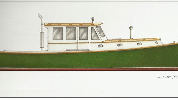 Brooklin Boat Yard 42' Down East Lobster Yacht