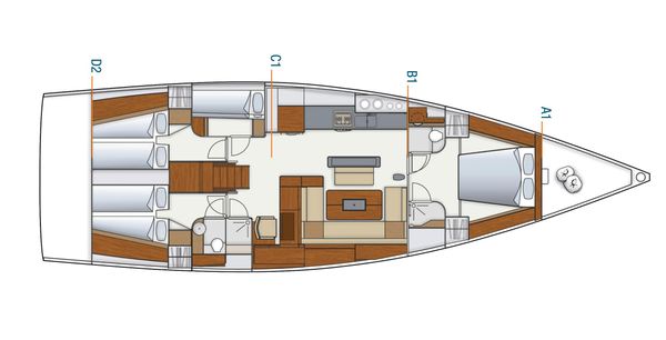 Hanse 575 image