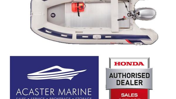 Honda T35AE Honwave Inflatable Boat 