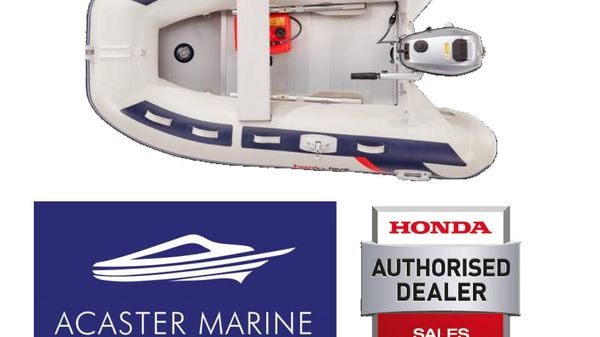 Honda T25AE Honwave Inflatable Boat 