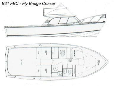 Bertram 31 Flybridge Cruiser image