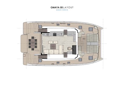 Custom Omaya 50 Power Catamaran image