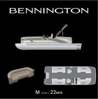 Bennington M-SERIES-22-M-FAST-BACK-QUAD-BENCH image