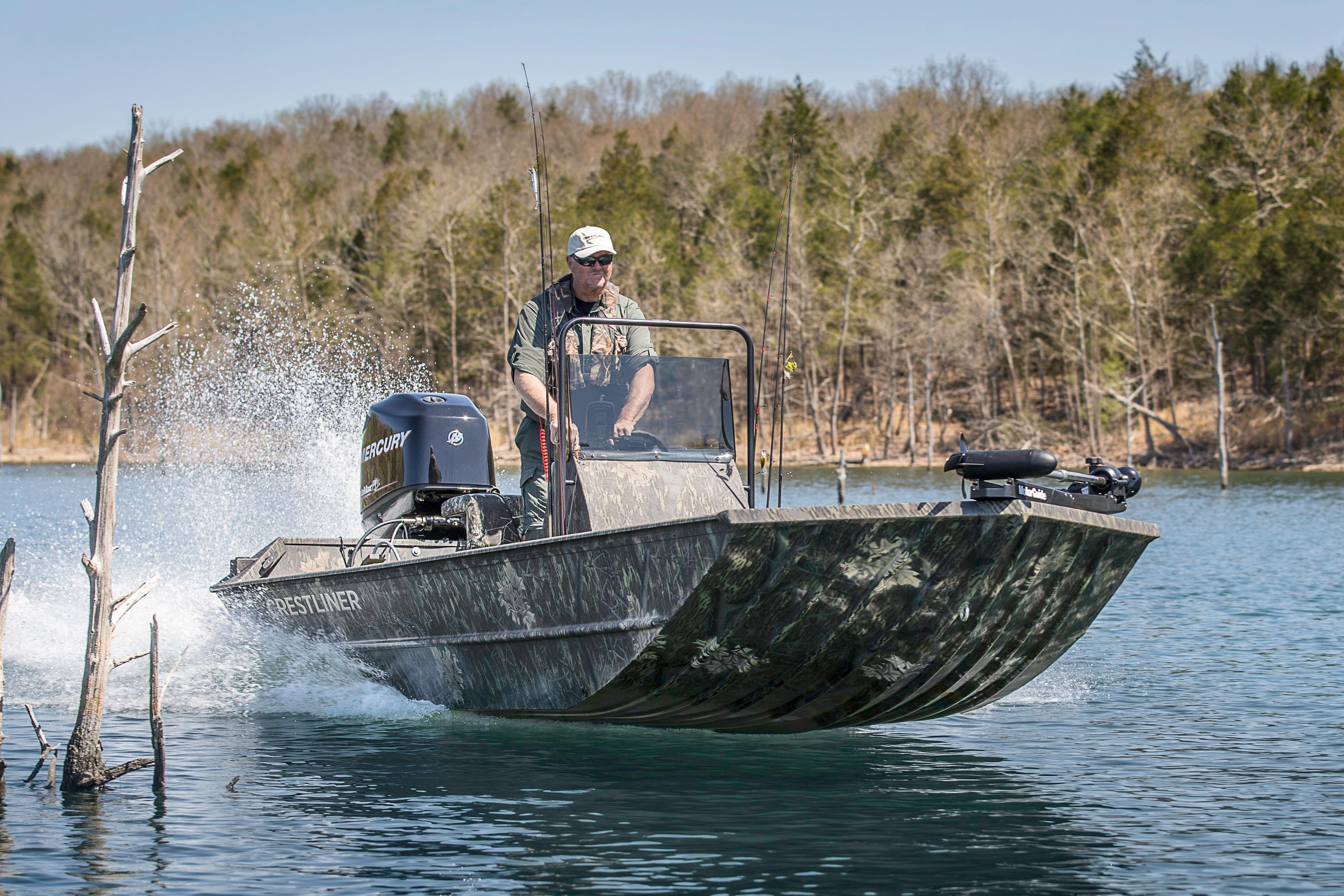 2023 Crestliner 1660 Retriever FCC - Olson Bros Marine