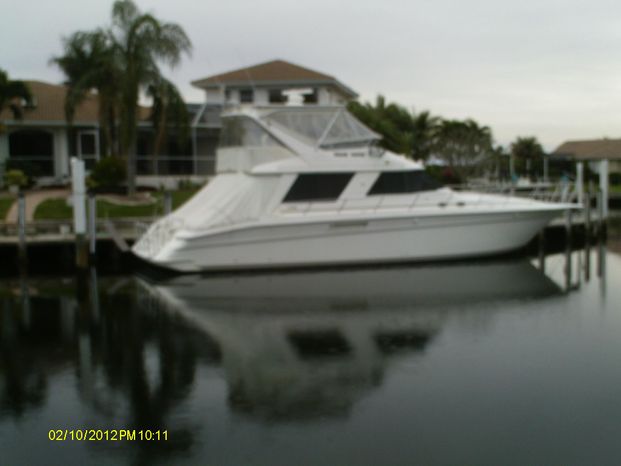 1995 Sea Ray 550 Sedan Bridge Punta Gorda Florida Pier