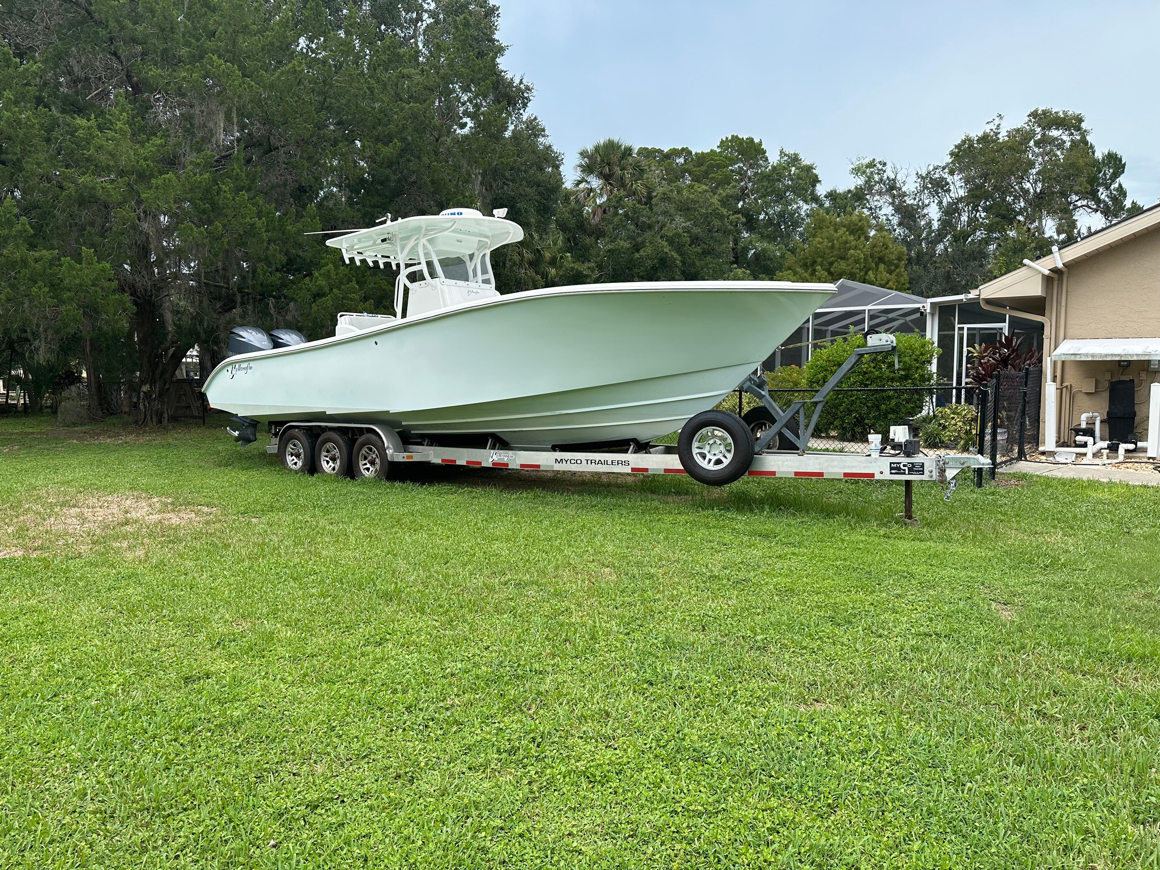 2011 Yellowfin 32 offshore