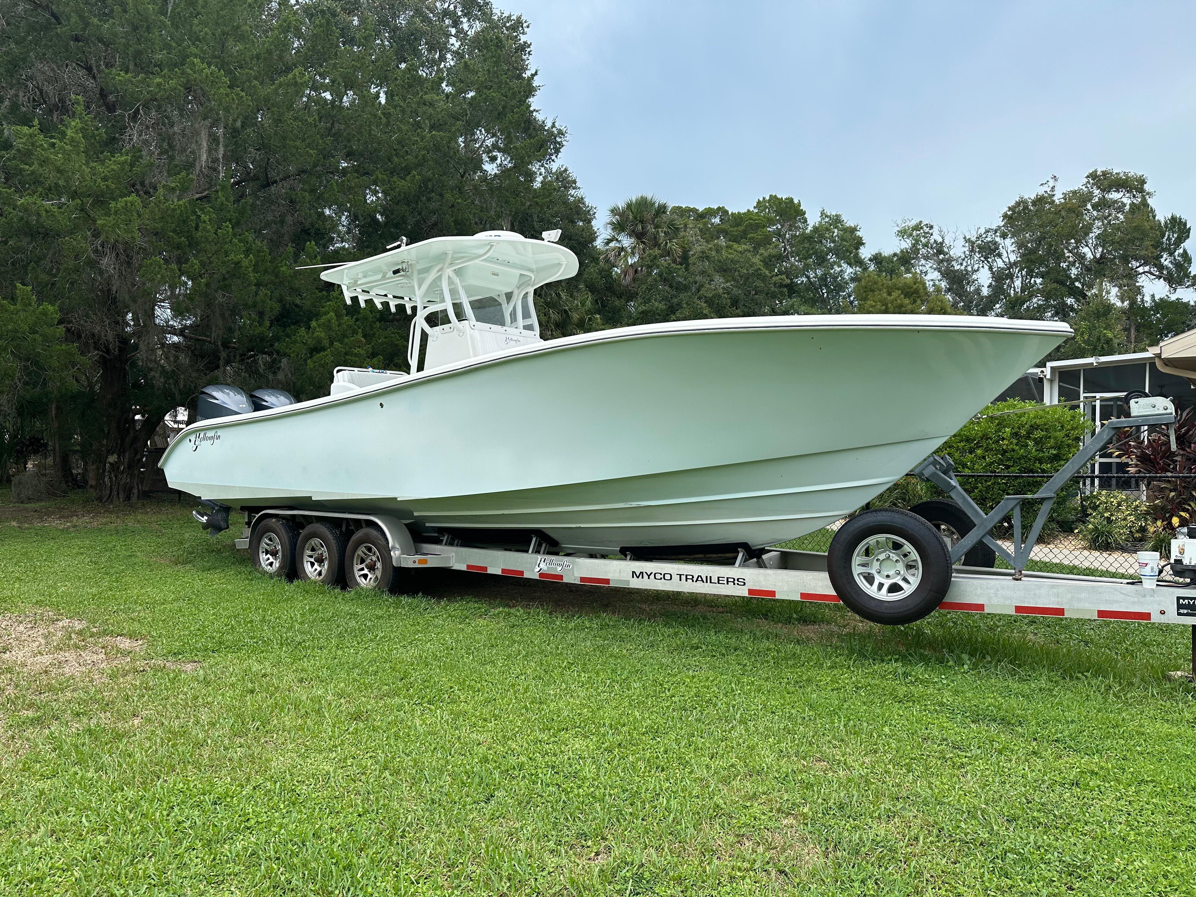 2011 Yellowfin 32 offshore