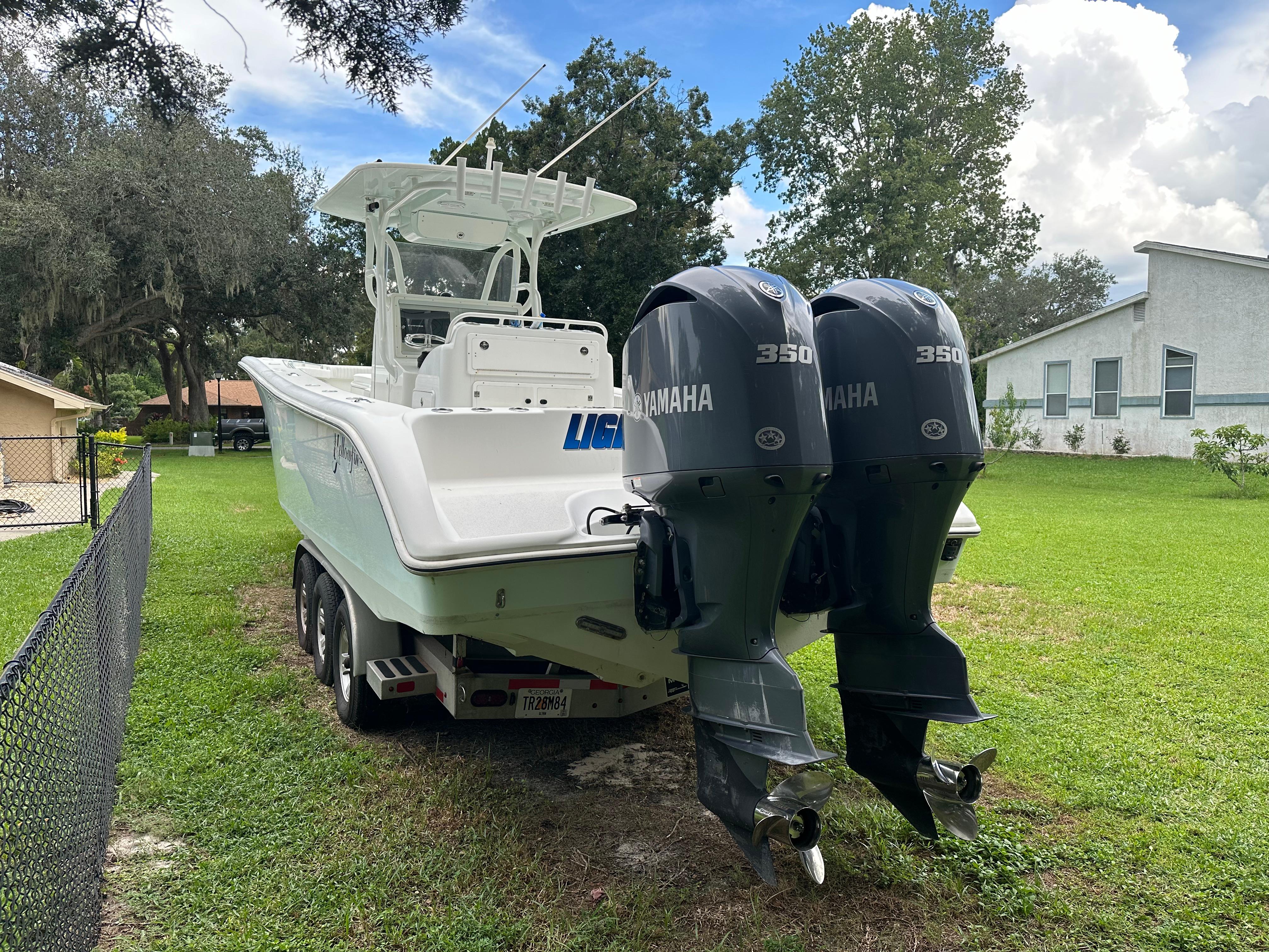 2011 Yellowfin 32 offshore