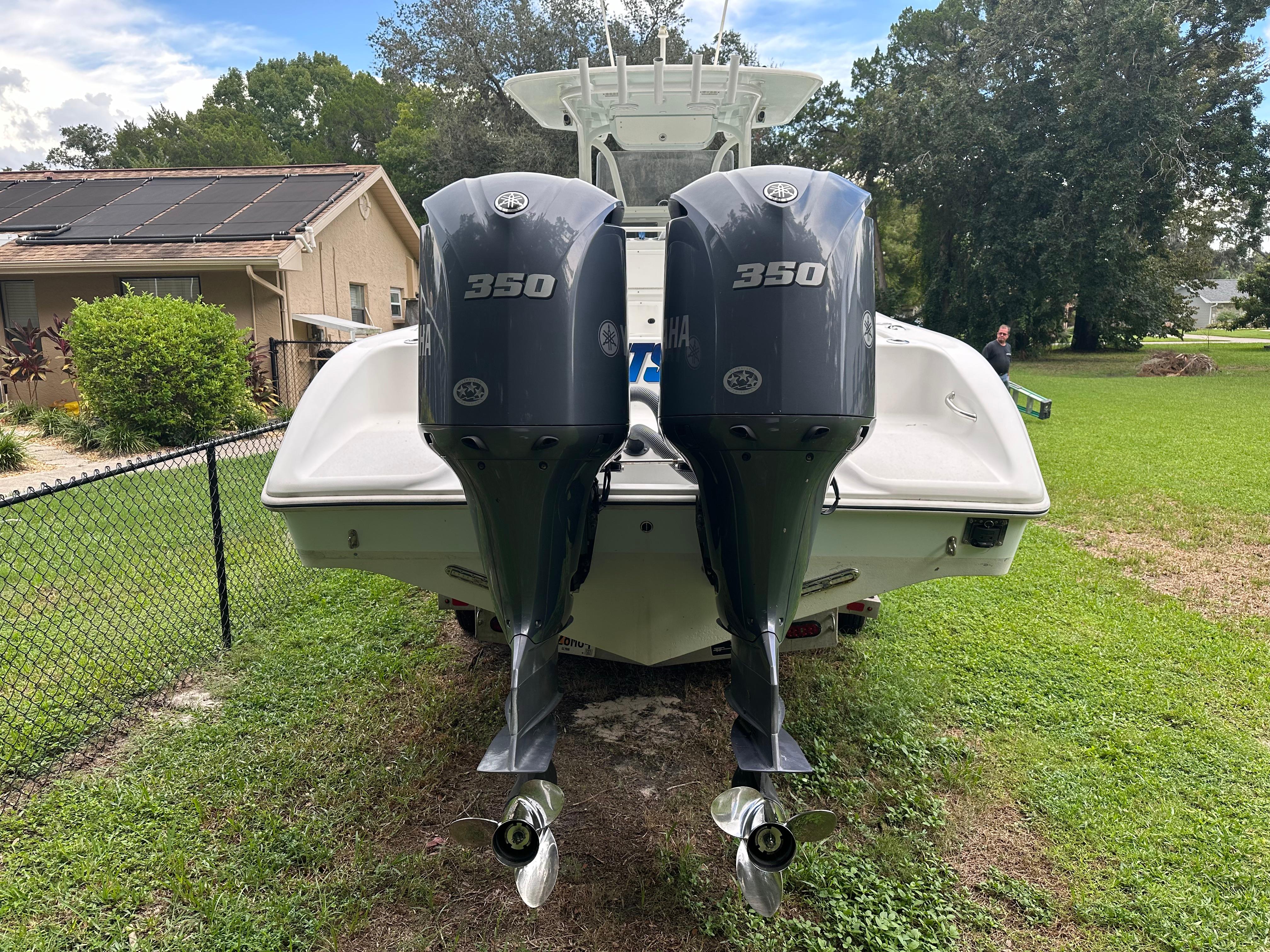 2011 Yellowfin 32 offshore